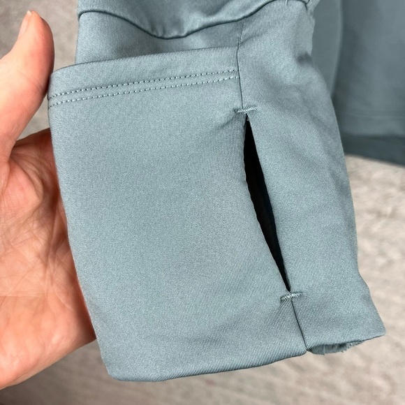 ATHLETA Girl Power Up Half Zip Top Pullover XL Sodalite Blue - Picture 4 of 14